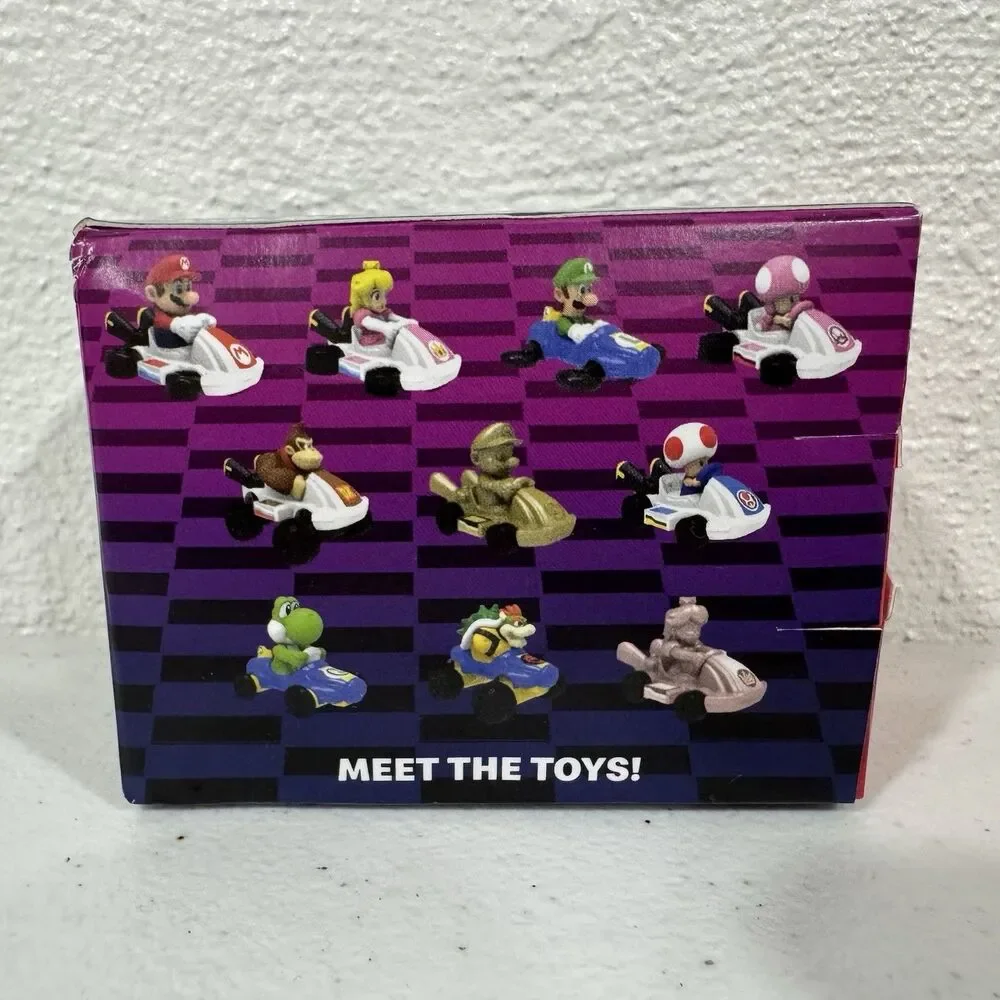NEW 2024 Nintendo Mario Kart 8 Deluxe McDonald's #4 Toadette Kart Toy